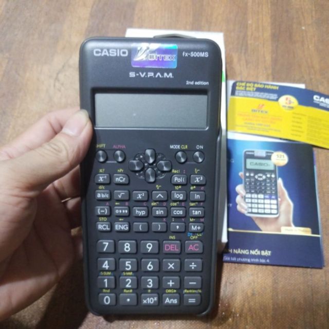Máy tính Casio fx 500MS 2nd Edition