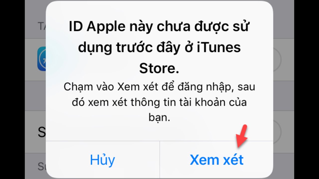 Nguyên nhân gây ra lỗi "ID Apple chưa được sử dụng ở iTunes Store"