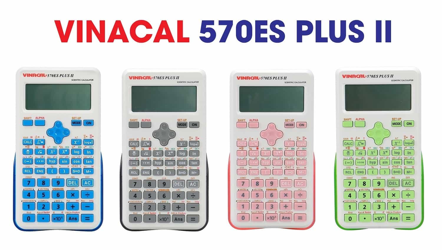 Tại sao nên mua máy tính Vinacal 570ES Plus 2